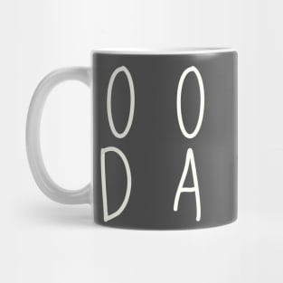 White oopsy daisy Mug